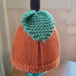 Size 0-6 Months "pumpkin beanie"